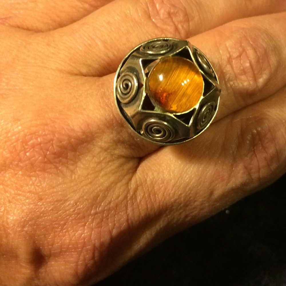 Beautiful Amber Ring